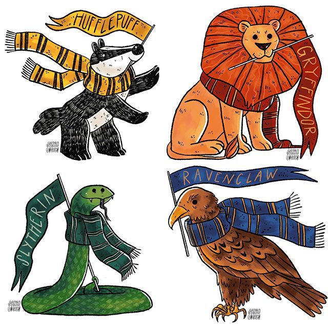 Harry Potter Animal Besties