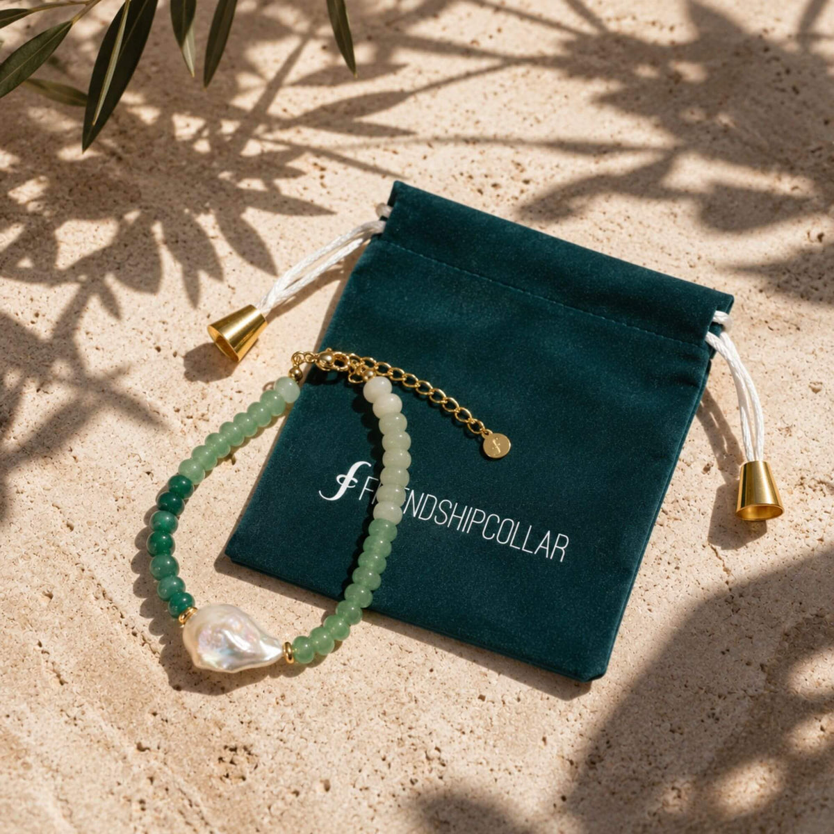 Capri Pearl Set - Bracelet & Charm
