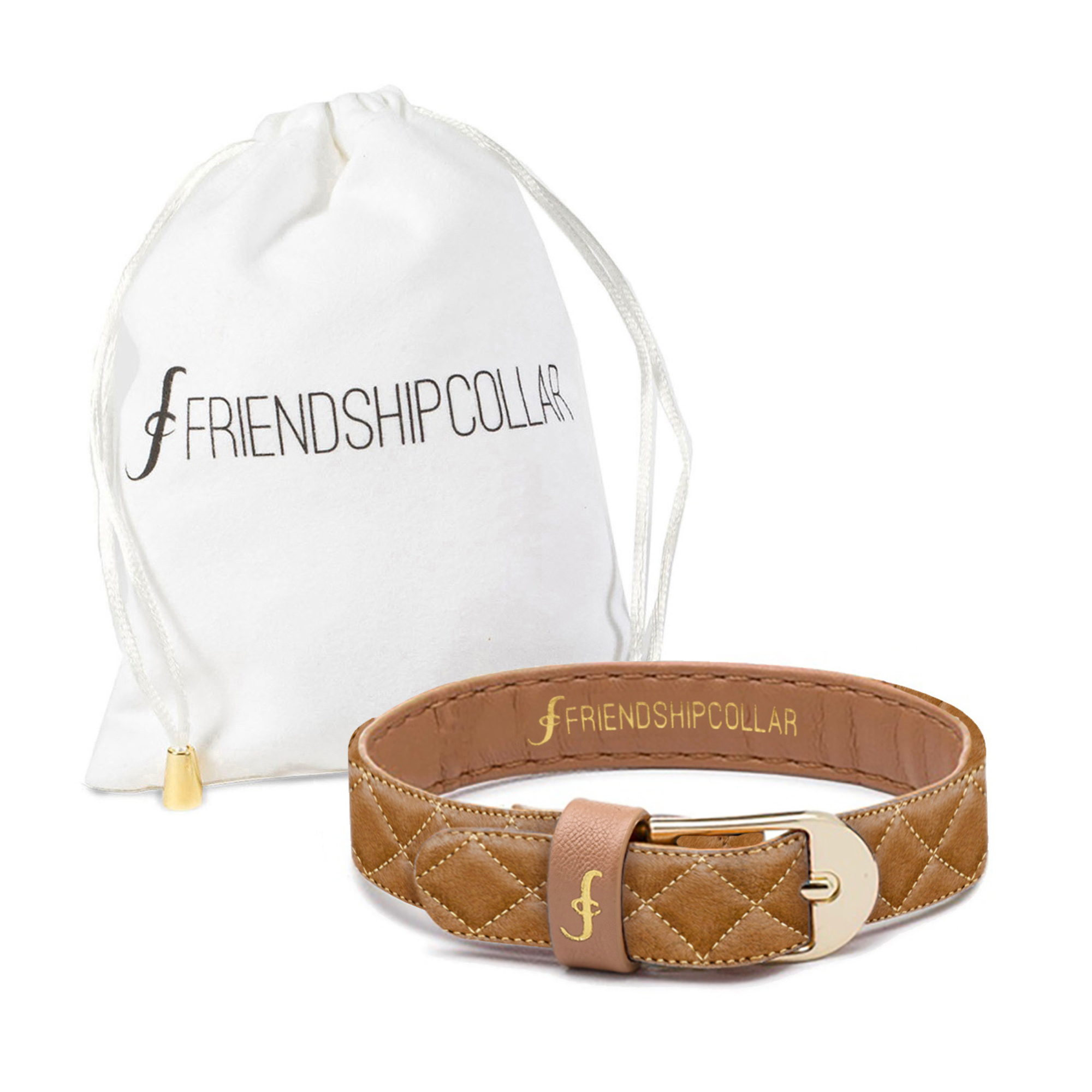 Extra Bracelet for Quilted Classic - Cognac