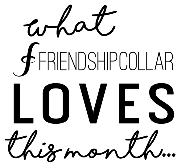 What FriendshipCollar Loves: November!