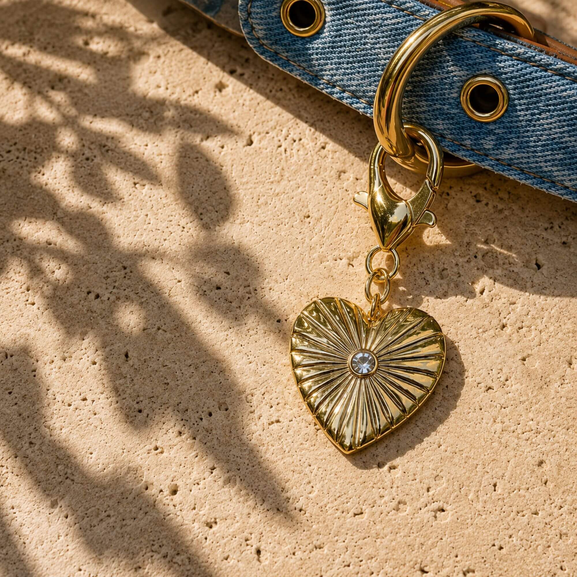 Heart Burst Bond - Necklace and Charm Set