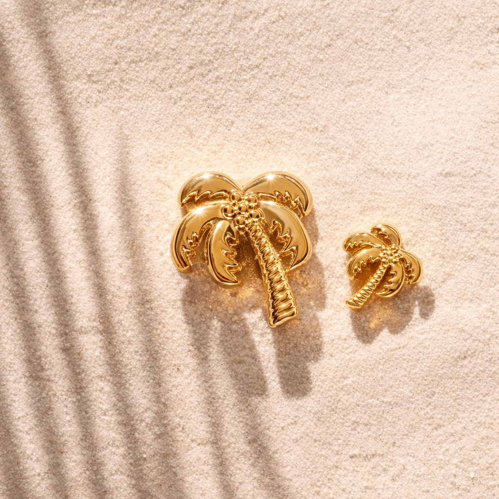 Palm Paradise Charm Set