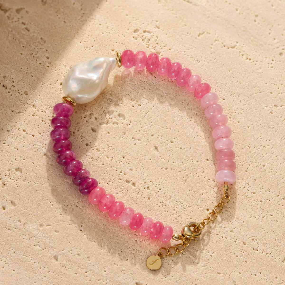Positano Pearl Set - Bracelet & Charm