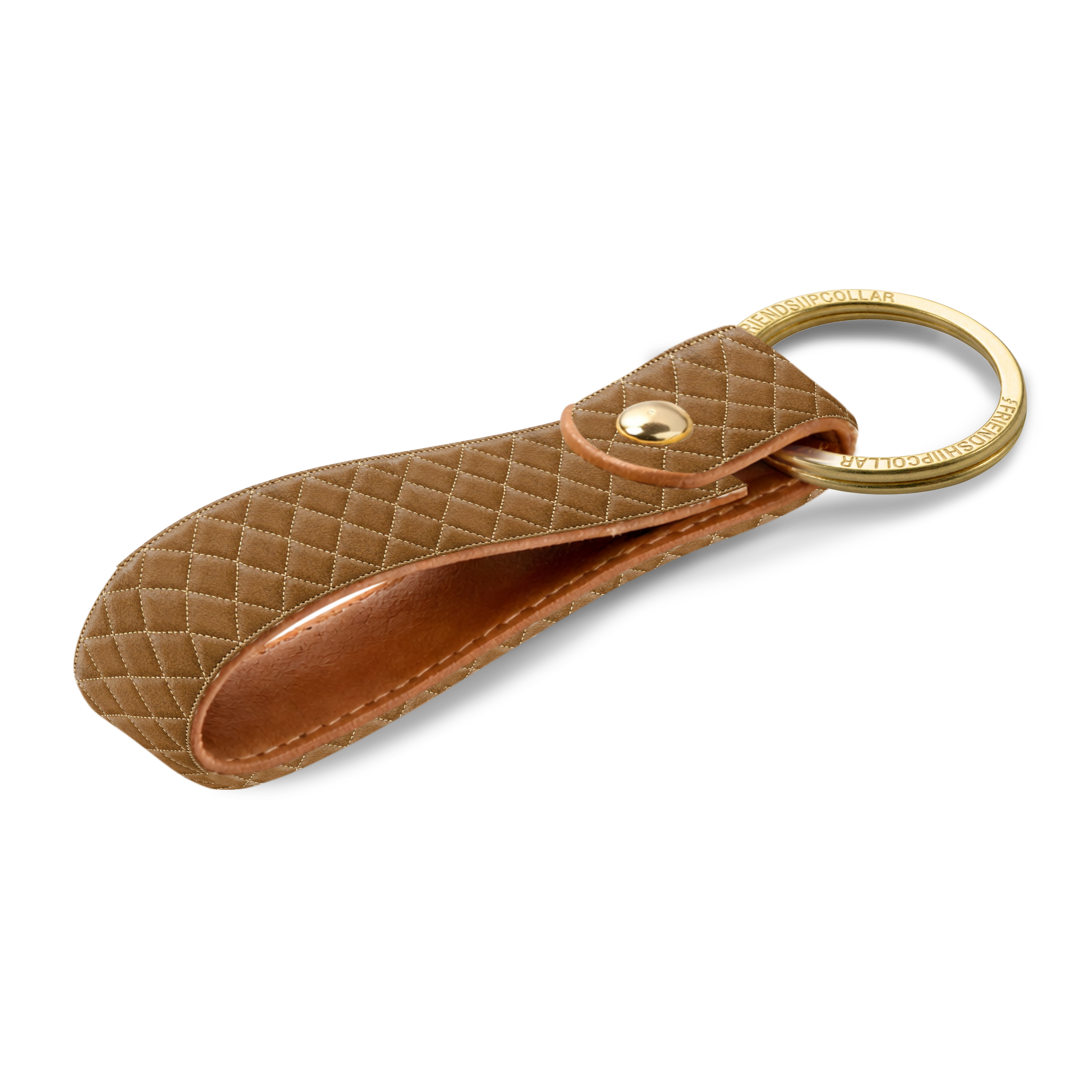 Quilted Classic - Congac Keyring