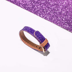 Extra Bracelet for The Sparkling Pup: Glitter Purple